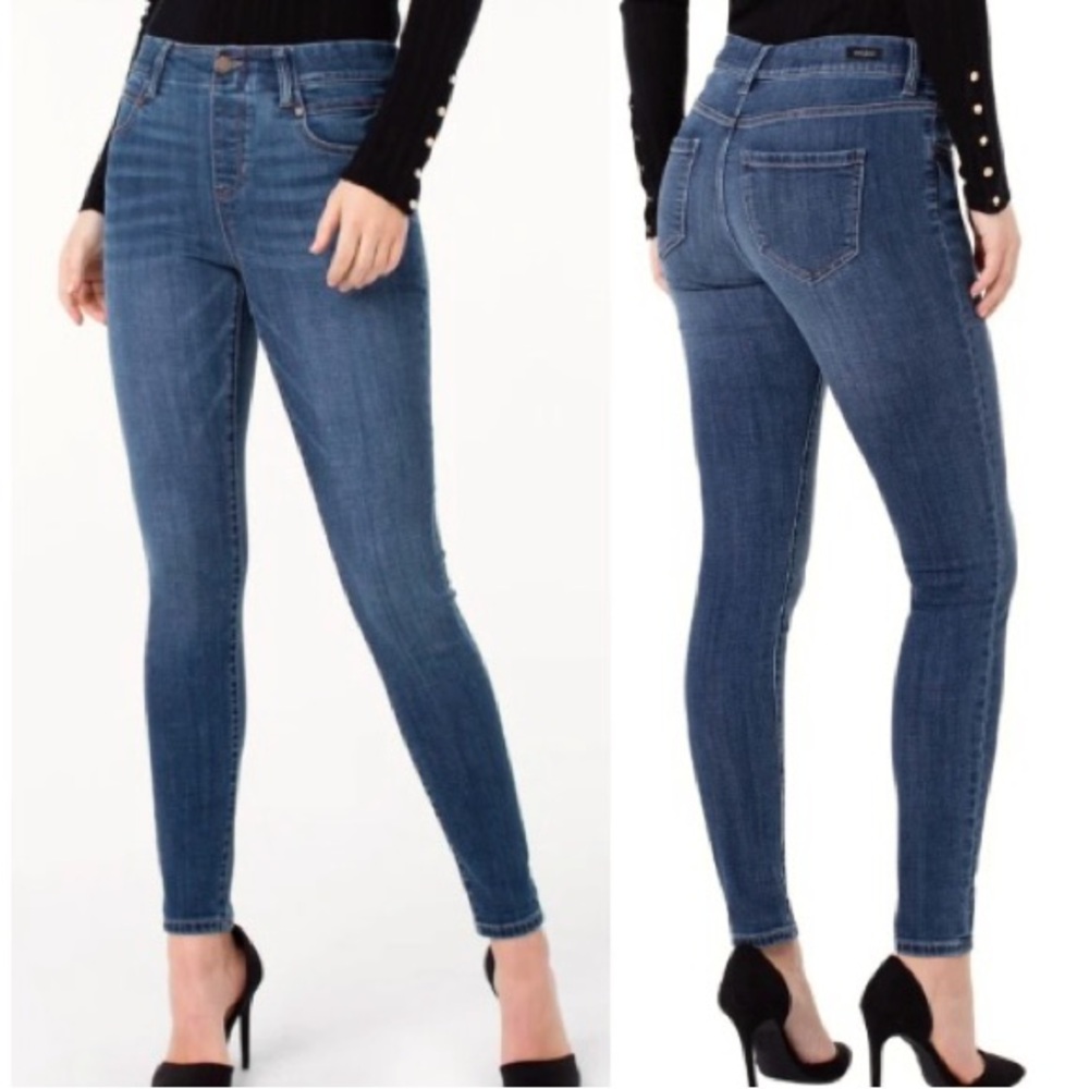 Liverpool Gia Glider Mid-Rise Skinny Jeans